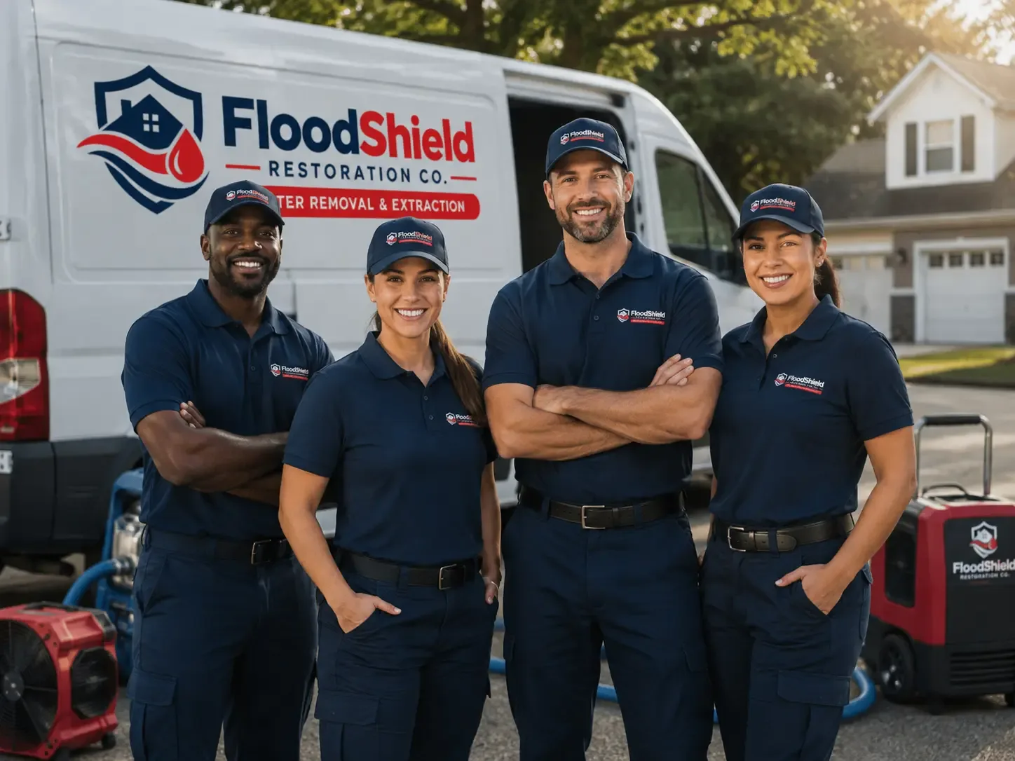 Flood Damage Restoration company in China Village, ME