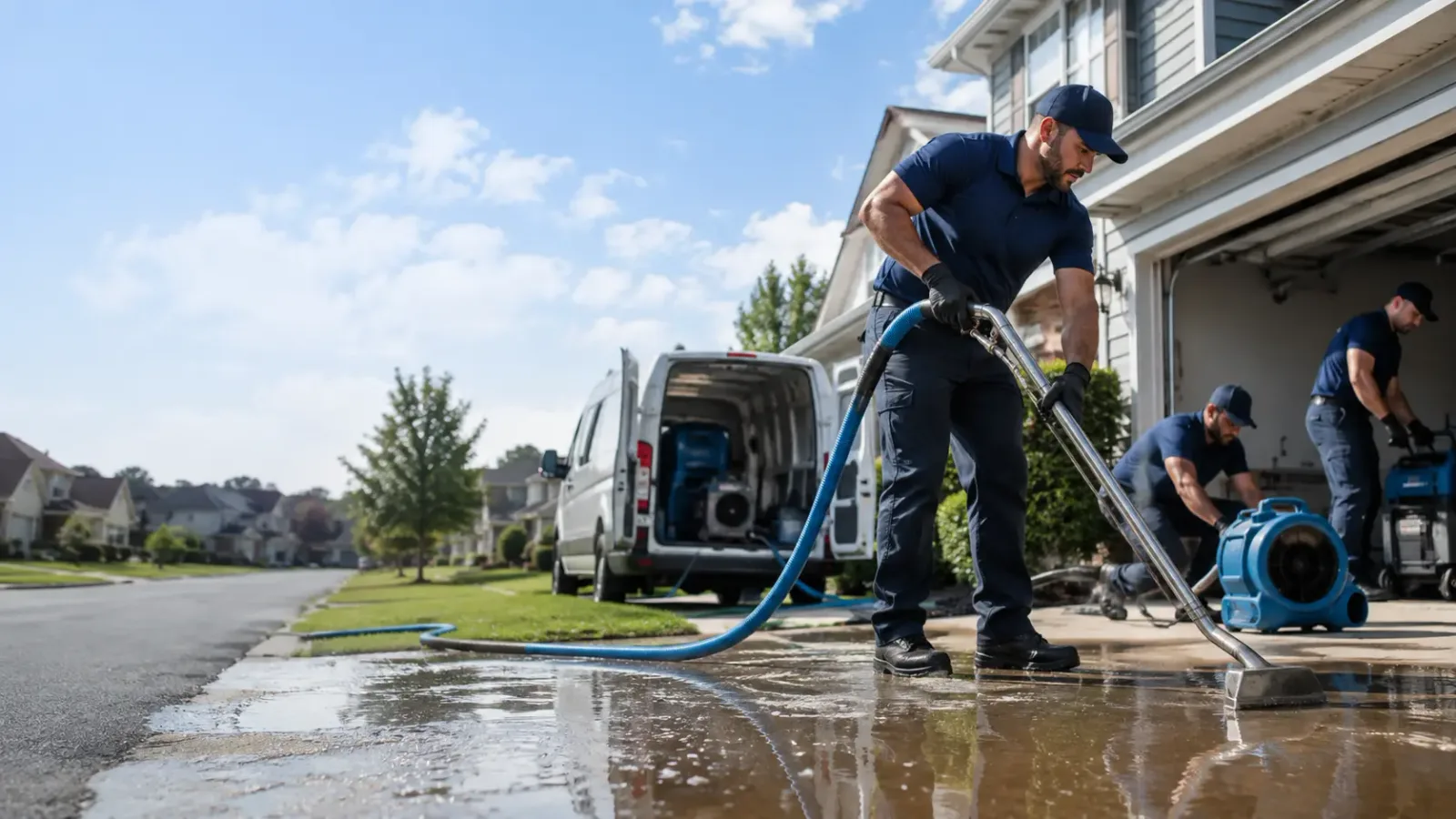 Flood Damage Restoration in China Village, ME